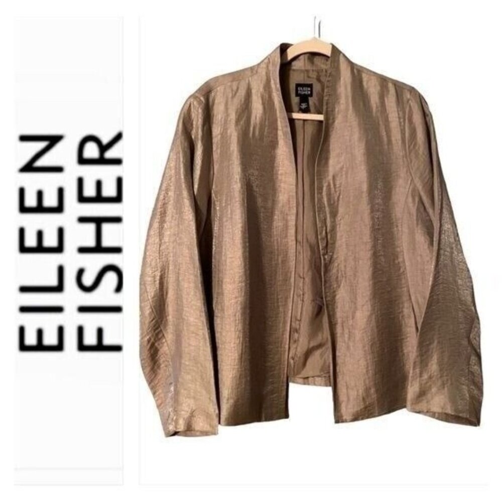 Eileen Fisher Tan Blazer